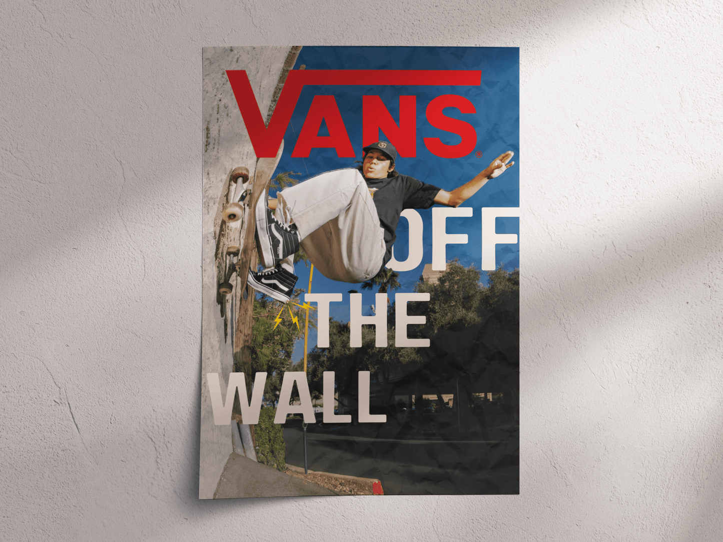 Vans Off the Wall Poster Retro