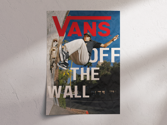 “Vans Off The Wall” - Vans Skate Poster