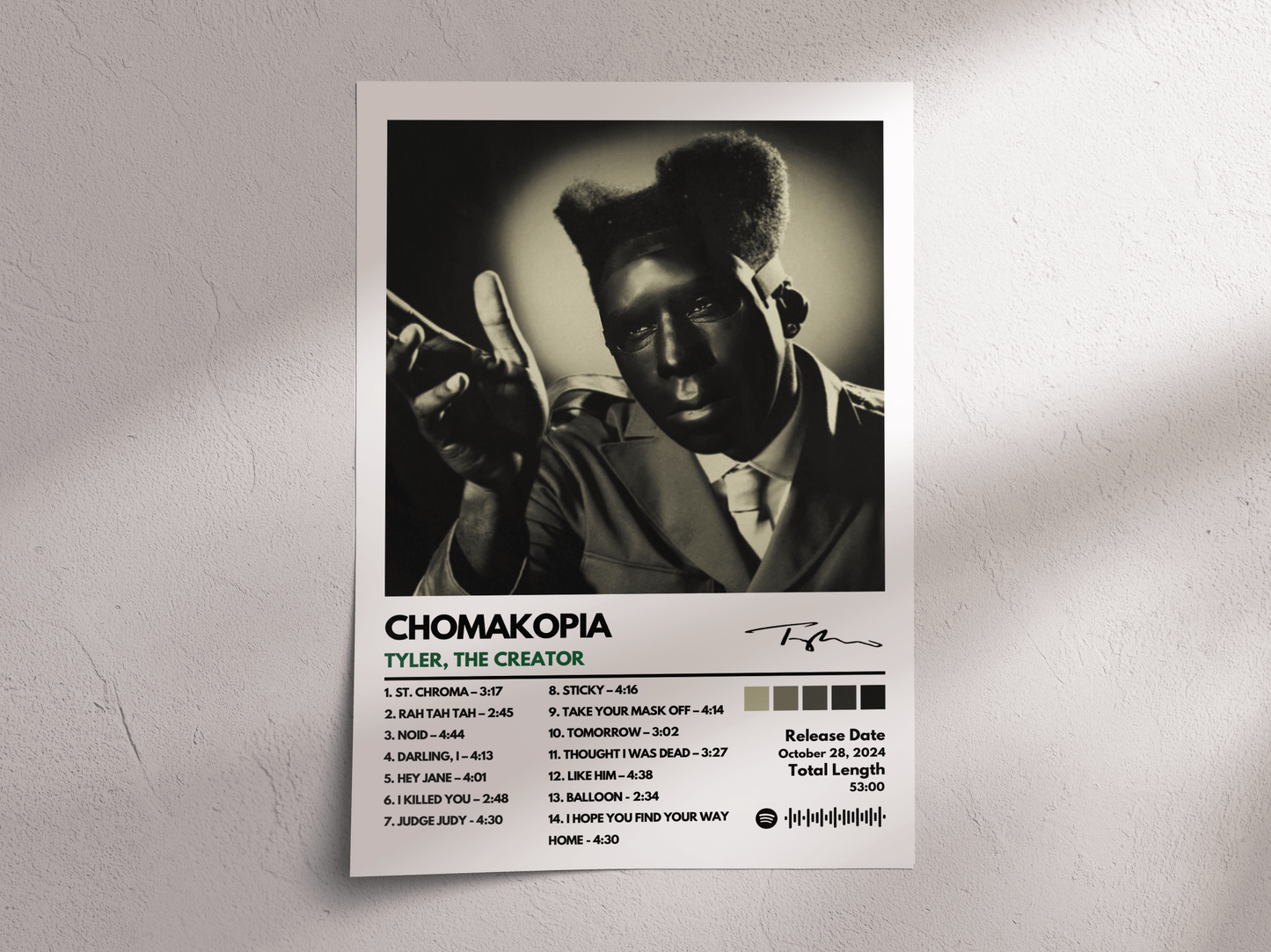 Chromakopia Album Cover Poster – Tyler, the Creator