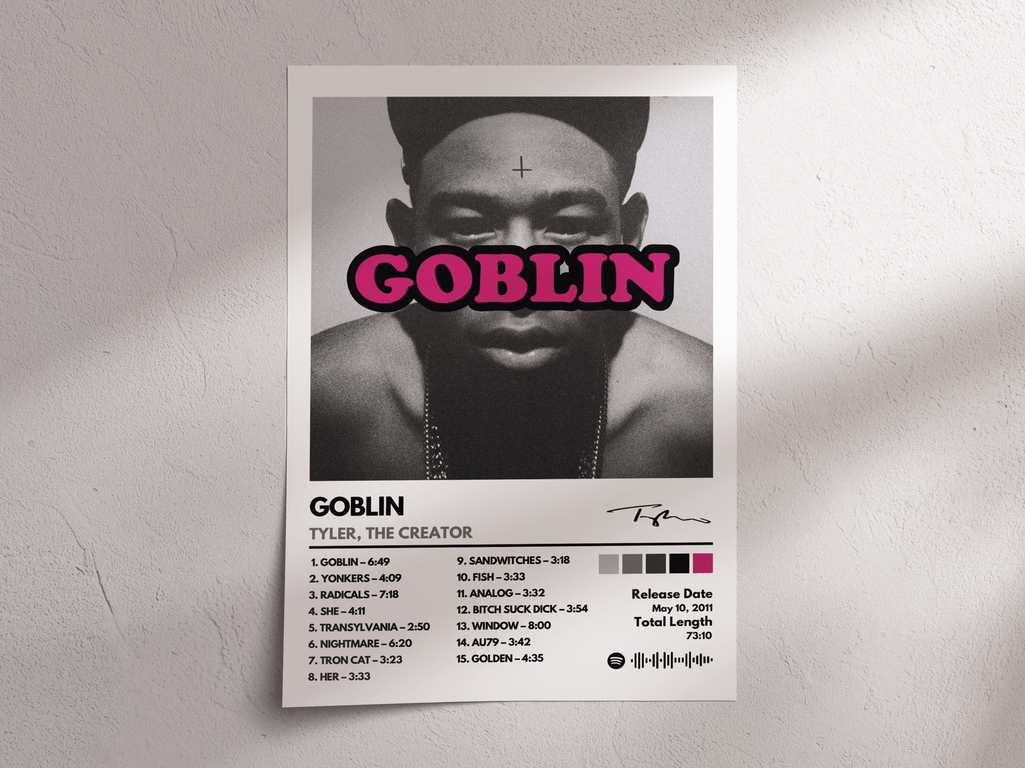 Goblin Album Cover Poster – Tyler, the Creator