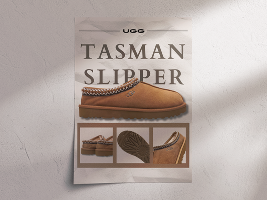 “Chestnut Tasman Slippers” - UGG Poster